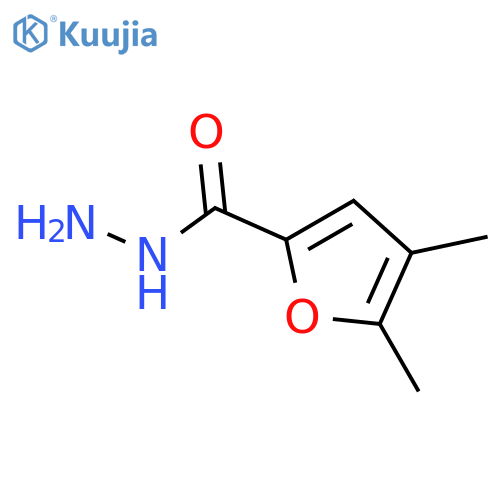 4,5-dimethylfuran-2-carbohydrazide structure