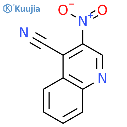 3-nitroquinoline-4-carbonitrile structure