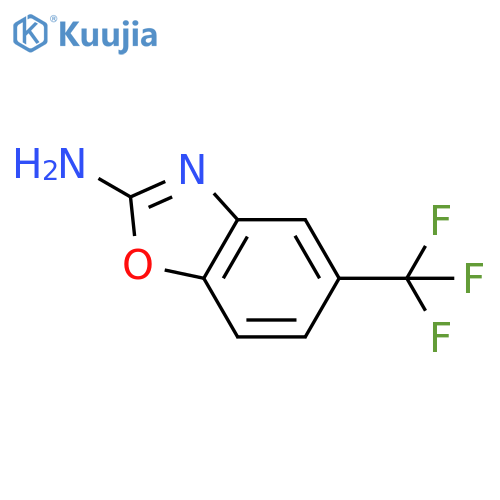 5-(Trifluoromethyl)-1,3-benzoxazol-2-amine structure