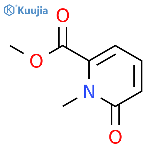 Methyl 1-methyl-6-oxo-1,6-dihydropyridine-2-carboxylate structure
