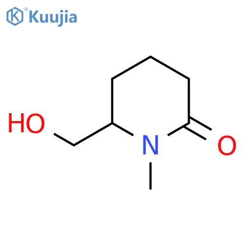 6-(Hydroxymethyl)-1-methylpiperidin-2-one structure