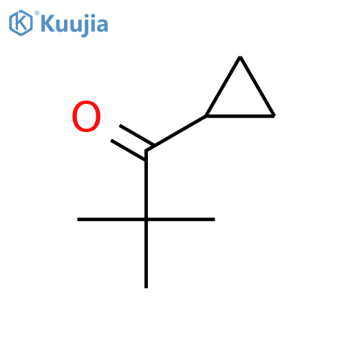 1-cyclopropyl-2,2-dimethylpropan-1-one structure