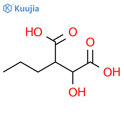 2-hydroxy-3-propylbutanedioic acid structure