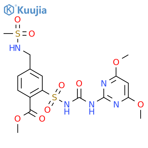 Mesosulfuron-methyl structure