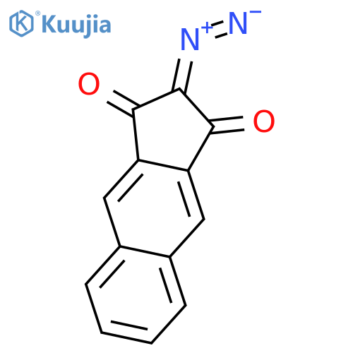 1H-BENZ[F]INDENE-1,3(2H)-DIONE, 2-DIAZO- structure