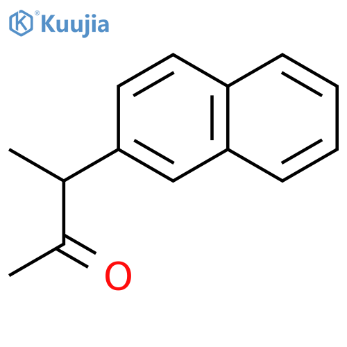 2-Butanone, 3-(2-naphthalenyl)- structure