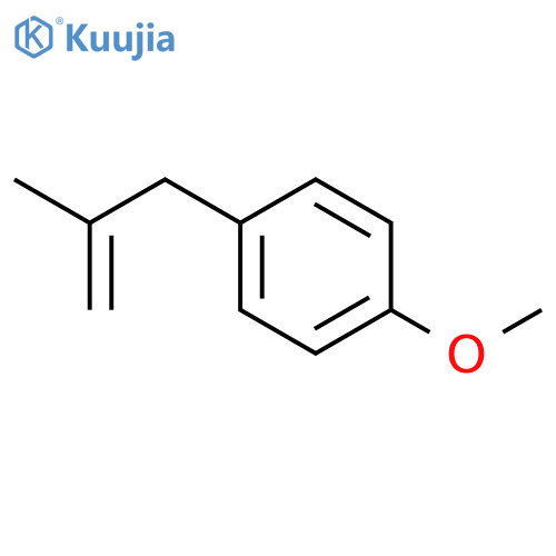 3-(4-METHOXYPHENYL)-2-METHYL-1-PROPENE structure
