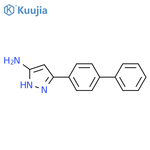 3-1,1'-Biphenyl-4-yl-1h-pyrazol-5-ylamine structure