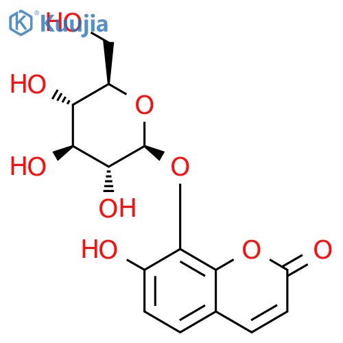 8-(Β-D-Glucopyranosyloxy)-7-Hydroxy-2H-1-Benzopyran-2-One structure