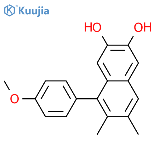 2,7'-Cyclo-8,8'-ligna-7,7'-diene-4,4',5-triol; 4'-Me ether structure