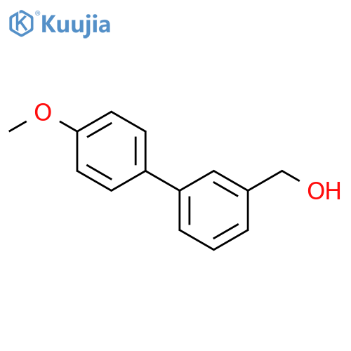 3-(4-Methoxyphenyl)phenylmethanol structure