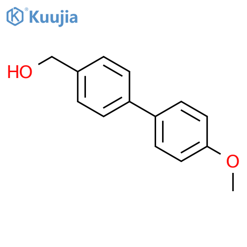 [1,1'-Biphenyl]-4-methanol,4'-methoxy- structure