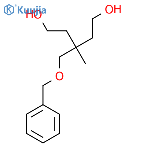 3-[(Benzyloxy)methyl]-3-methylpentane-1,5-diol structure