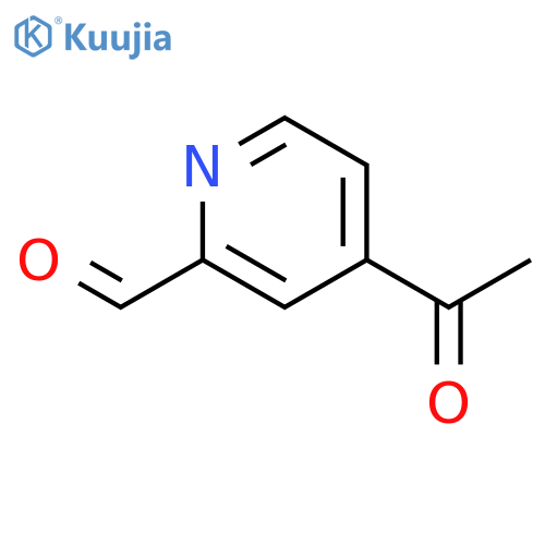 4-Acetylpicolinaldehyde structure