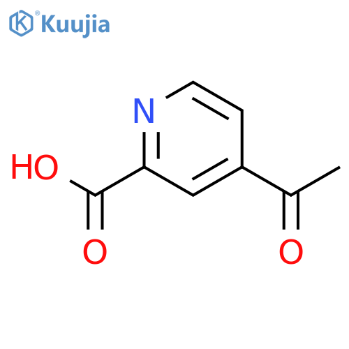 4-Acetylpicolinic acid structure