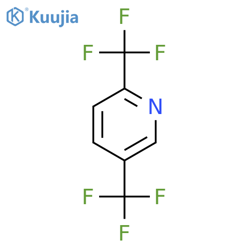 2,5-Bis(trifluoromethyl)pyridine structure