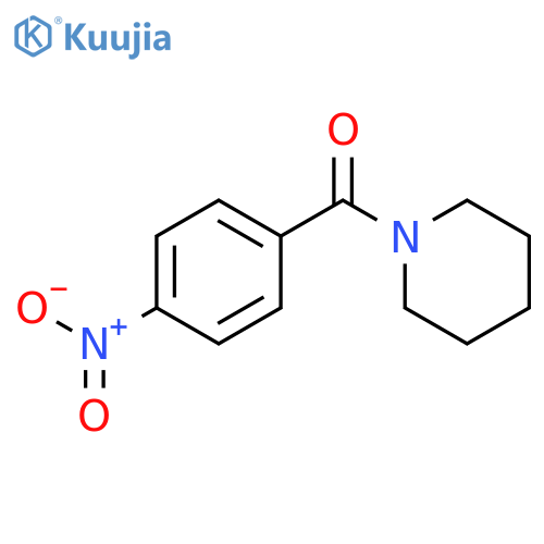 1-(4-Nitrobenzoyl)piperidine structure