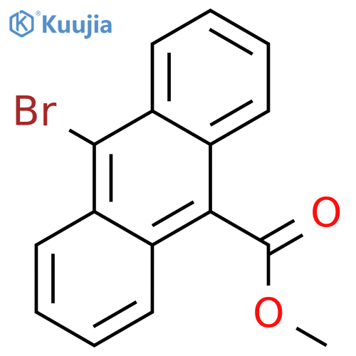 Methyl 10-bromoanthracene-9-carboxylate structure