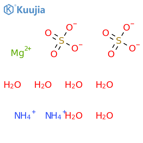 Sulfuric acid, ammoniummagnesium salt (8CI,9CI) structure