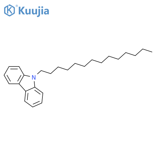 9H-Carbazole, 9-tetradecyl- structure