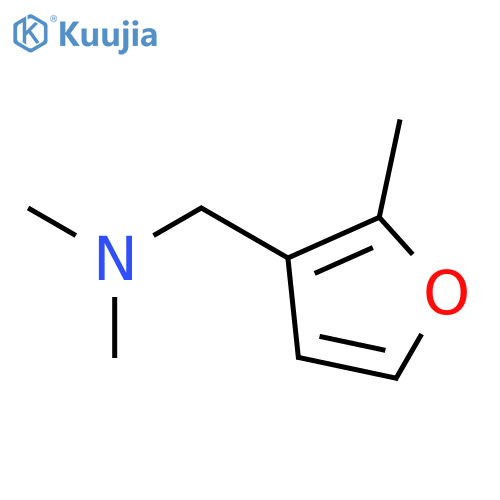 3-Furanmethanamine, N,N,2-trimethyl- structure