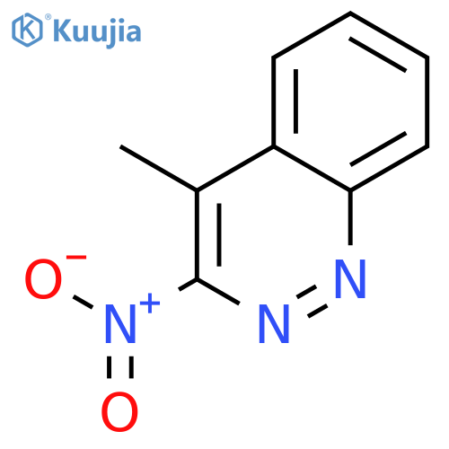 4-methyl-3-nitrocinnoline structure