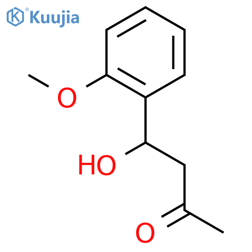2-Butanone, 4-hydroxy-4-(2-methoxyphenyl)- structure