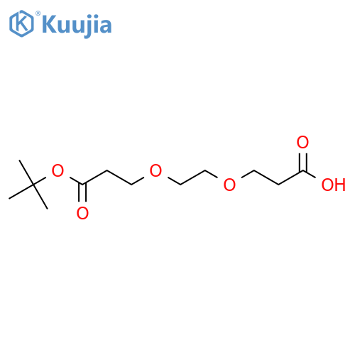 Acid-PEG2-C2-Boc structure