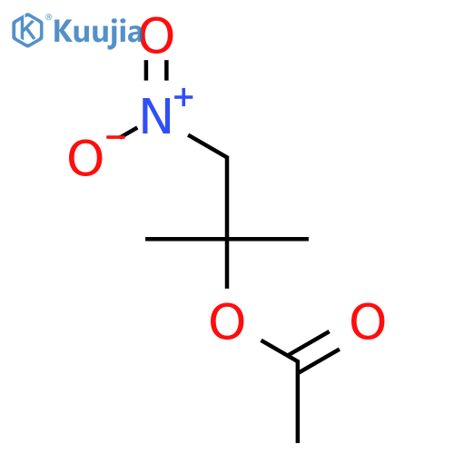 2-methyl-1-nitropropan-2-yl acetate structure