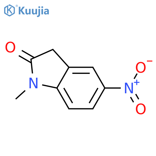 1-Methyl-5-nitroindolin-2-one structure