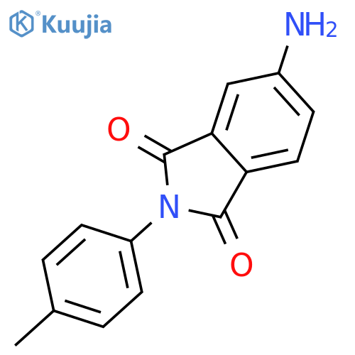 5-Amino-2-(p-tolyl)isoindoline-1,3-dione structure