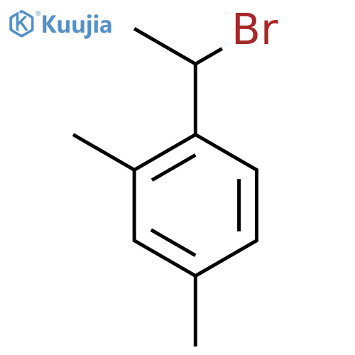 1-(1-Bromoethyl)-2,4-dimethylbenzene structure