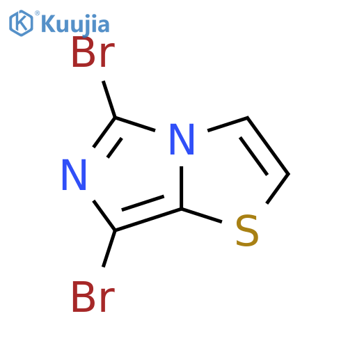 5,7-dibromoimidazo4,3-b1,3thiazole structure