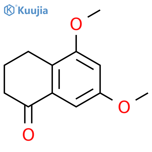1(2H)-Naphthalenone, 3,4-dihydro-5,7-dimethoxy- structure