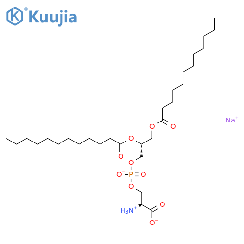 Sodium (S)-2-amino-3-((((R)-2,3-bis(dodecanoyloxy)propoxy)oxidophosphoryl)oxy)propanoate structure