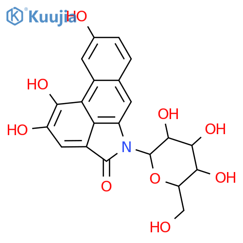 1,2,9-Trihydroxydibenz[cd,f]indol-4(5H)-one; N-β-D-Glucopyranosyl structure