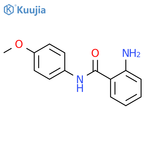 2-Amino-N-(4-methoxyphenyl)benzamide structure
