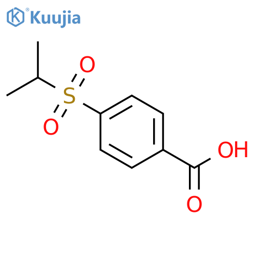 4-(propane-2-sulfonyl)benzoic acid structure