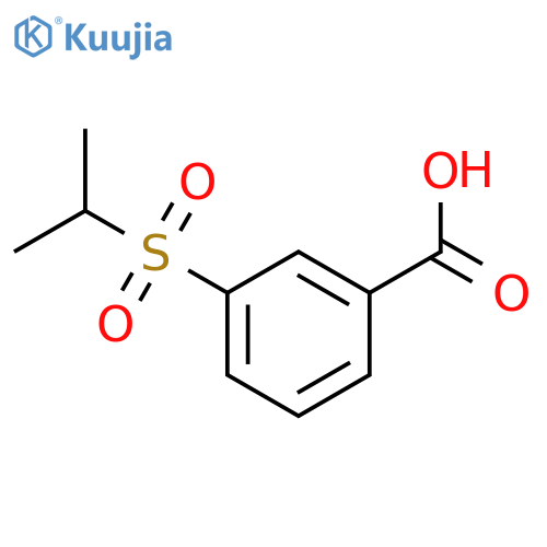 3-(Propane-2-sulfonyl)benzoic Acid structure