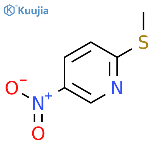 2-(Methylthio)-5-nitropyridine structure