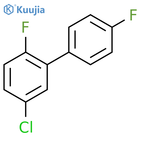 5-Chloro-2,4'-difluoro-1,1'-biphenyl structure