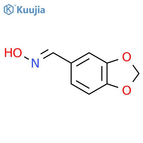 Piperonaldoxime structure