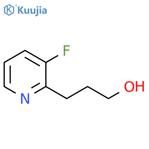 3-(3-Fluoropyridin-2-yl)propan-1-ol structure