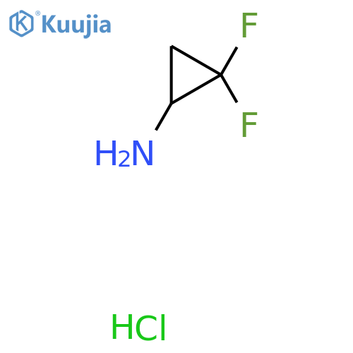 (1R)-2,2-difluorocyclopropan-1-amine hydrochloride structure