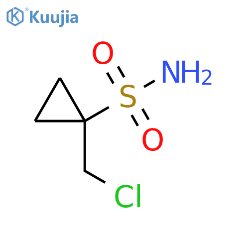 Cyclopropanesulfonamide, 1-(chloromethyl)- structure