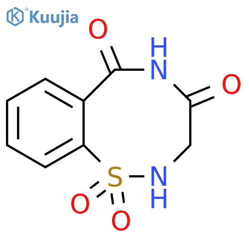 3,4,5,6-tetrahydro-2H-1lambda6,2,5-benzothiadiazocine-1,1,4,6-tetrone structure