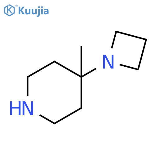 4-(azetidin-1-yl)-4-methylpiperidine structure