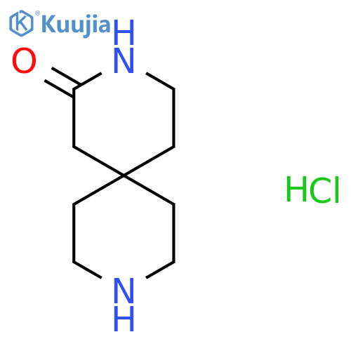 3,9-Diazaspiro[5.5]undecan-2-one hydrochloride structure