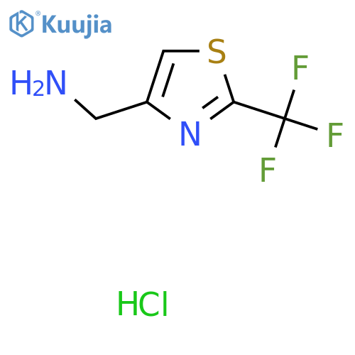 (2-(Trifluoromethyl)thiazol-4-yl)methanamine hydrochloride structure