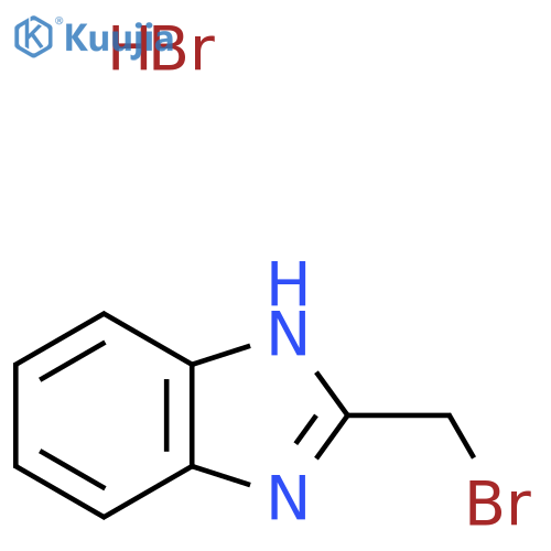 2-(Bromomethyl)-1H-benzo[d]imidazole hydrobromide structure